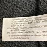 ZARA  Black White Off the Shoulder Puff Sleeve Bandeau Tube Knit Crop Top Size S Photo 5