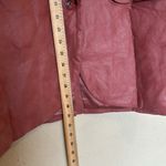 House Of CB  'Kiera' Warm Pink Vegan Leather Oversized Blazer NWOT size‎ M Photo 8