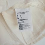 American Eagle NWT Aerie Smocked V-Neck Babydoll Top Cropped Ivory Size Small S NEW Photo 11