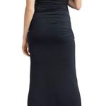 Nom Maternity NOM- Hugo Ruched Maxi Dress Maternity Postpartum Travel Casual Photo 2