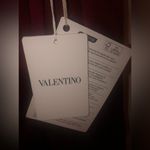 Valentino Garavani  Cutout velvet-paneled satin mini dress Photo 6