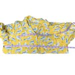 BeachLunchLounge Shirt Womens Large Novelty Bird Print Relaxed Casual Minimalist Photo 9