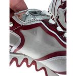 Christian Louboutin Sharkina Sneakers in White Mesh & Red Patent Leather Photo 11