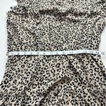 Animal Print Tiered Ruffled Maxi Dress Large Unleash Your Inner Glam Photo 12