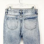 KANCAN Stone Washed Intentionally Ripped Distressed High Rise Mom Jeans Size 27 Blue Photo 13