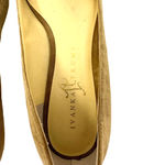 Ivanka Trump  size 7 leather‎ suede flats brown tan Photo 5