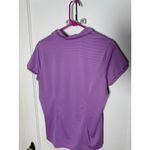 Nike Golf Tour Performance Purple Short Sleeve Athletic Polo Shirt Women's Large Photo 1