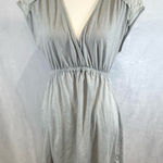 Motherhood Maternity Oh Baby by  light gray lace detail top size medium Photo 0