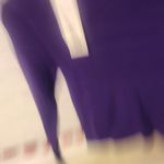 ZARA  Women's Turtleneck Sweater in Vibrant Purple Size M Photo 4