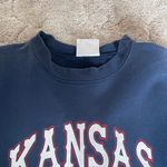 Hanes Kansas Jayhawks vintage oversized crewneck size XL basketball retro university Photo 4