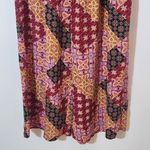 Xhilaration  Smocked Multicolor Boho Patchwork Jumpsuit XXL Photo 3