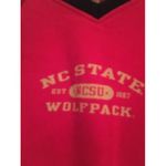 Red Oak Women's Red Sweatshirt Pullover NC State Wolfpack Size Medium Photo 3