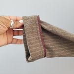 R.Q.T Striped Cuffed Ankle Pants Suit 8 Brown Photo 6