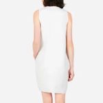 Everlane  white mini poplin dress Photo 8