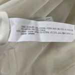 ZARA  Dress Sz M Ecru Linen‎ Blend Midi Old Money Nouveau Riche Bridal Beach Photo 9