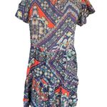 Anthropologie by  Size S Floral Multicolor Tiered Mini Sundress Dress Boho Photo 6