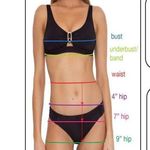 Trina Turk NEW Monaco Deep Plunge V-Neck Swimsuit One-Piece Pink Womens Size 8 Photo 1