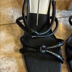 Dolce Vita Strappy Square Toe Heels w/ Faux Wooden Block Heel Photo 5