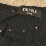 Terez  Women’s Black Distressed Tank Top - Size S Photo 4