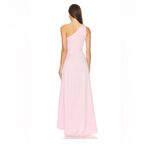 Elliatt ‎ Biarritz Gown maxi one shoulder pink Small NWT! Photo 4