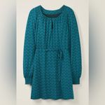 BODEN Clementine Jersey Tunic Dress | Green Black Print | US 6P Photo 1