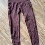 None Women's High-Waisted Brown Leggings Photo 1