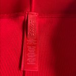 SKIMS  Cotton Rib Boxer Shorts, Cranberry. Size Medium, NWOT Open package Photo 3