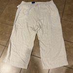 Old Navy NWT  Linen Blend Pants womens 4X wide leg pull on beachy beige tan NEW Photo 2