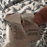 India Collection Emerson Fry Puff Isla Charcoal Leopard Print Cotton Blouse Gray Size XS Photo 8