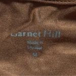 Garnet Hill  Easy Wrap Knit Dress Brown Comfort Chic Capsule Stretch M Photo 9