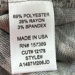 LA LA LAND CREATIVE CO Nordstrom Gray Zebra Print Hoodie Cropped Size Small NEW Photo 5