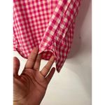 J.Crew Womens Preppy Gimgham Pullover Tunic Lightweight Pink XXS Spring Summer Photo 7