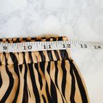 Nasty Gal zebra chiffon beach cover shorts size 6 Photo 5