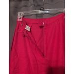 Liz Claiborne Red Silk Suit Dress, Size 8 Petites, Vintage Double Breasted Dress Photo 9