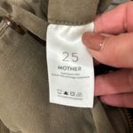 MOTHER Elbow Grease Roller Sneak jeans khaki wash cer size 25 Photo 4