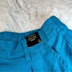 One 5 One  Size Medium Blue Pleated High Rise Shorts NWT Y2K Business Casual Chic Photo 4