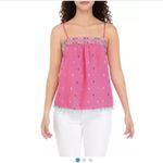 Crown & Ivy ™
Women's Embroidered Babydoll Top‎ NWT size large L Photo 1