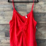 Ava & Viv NWT  Red Cinched Top Photo 2