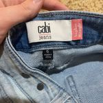 CAbi Size 6 Higher Straight Leg Jeans Light Wash High Rise 5883 Photo 3