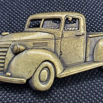 Jonette Jewelry Vintage Truck Brooch Gold Photo 0