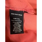 Who What Wear  Women's Long Dark Orange Dress Photo 4