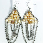 Coldwater Creek 𝅺nwt  freshwater pearl earrings Photo 0