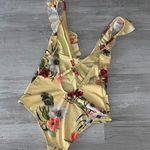 H&M Super sexy low cut w a flirty ruffle one piece ☀️ Photo 2