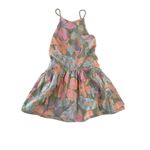 Free People Deserted Island Mini Dress Rainforest Combo Small Summer Beach Photo 3