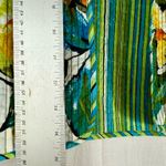 Alfred Dunner Petite Alfred Dunner Tropical Floral Jacket - Green, Yellow, Blue Photo 5