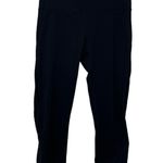 Lululemon  Fresh Mesh Leggings Crop 19in Black Stretch Breathable Women’s Size 4 Photo 0