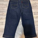 Levi's  Perfectly Slimming  512 Capri Blue Jean  Denim Women Size 8 Photo 6