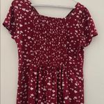 Old Navy  Floral Red Women's Dress Photo 5