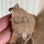 Rachel Allan Beaded Jersey Evening Gown High Slit Mock Jewel Neck Size 8 Formal Black Photo 15