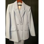 ZARA  2 Piece Set Double Breasted Shoulder Pad Blazer and Slim High Waist Pants Photo 8